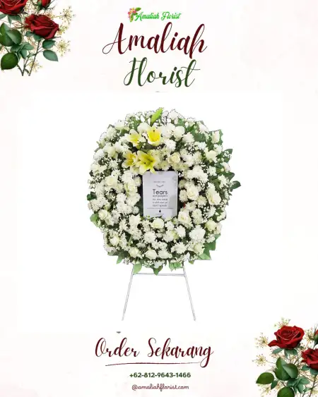 Krans Bunga Duka Tamban Catur